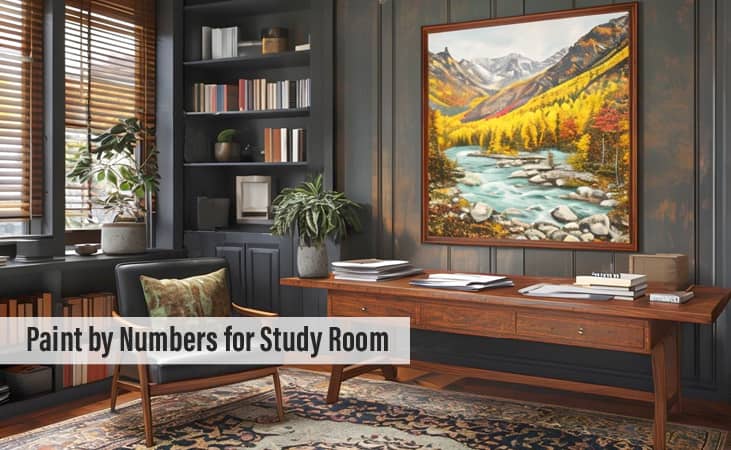 Paint by Numbers for Study Room