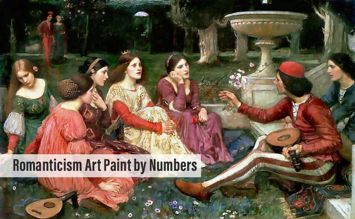 Romanticism Art Paint by Numbers