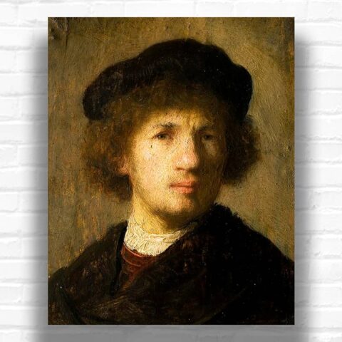 Self-Portrait by Rembrandt 1630 – Paint by Numbers Kit