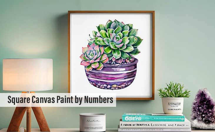 Square Canvas Paint by Numbers