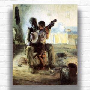 The Banjo Lesson by Henry Ossawa Tanner Paint by Numbers - African American Art
