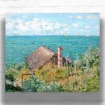 The Cabin at Saint-Adresse by Claude Monet Paint by Numbers - Famous Coastal Art