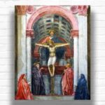 The Holy Trinity by Masaccio Paint by Numbers - Famous Religious Artwork