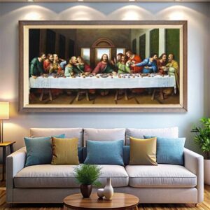 The Last Supper by Leonardo da Vinci Paint by Numbers Kit - Most Famous Art
