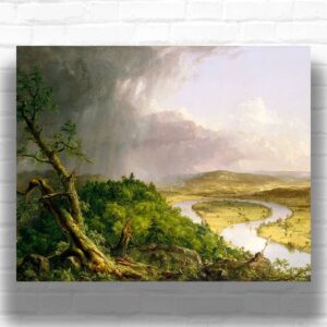 The Oxbow by Thomas Cole Paint by Numbers - Famous Landscape Artwork