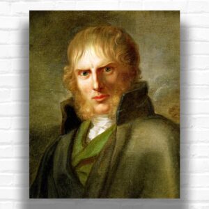 The Painter Caspar David Friedrich by Gerhard von Kugelgen - Paint by Numbers