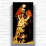 The Return of the Prodigal Son by Rembrandt Paint by Number – Big Size Canvas