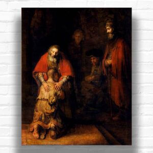 The Return of the Prodigal Son by Rembrandt Paint by Number – Popular Art