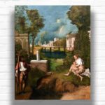 The Tempest by Giorgione Paint by Numbers – Venetian Renaissance Art