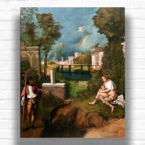 The Tempest by Giorgione Paint by Numbers – Venetian Renaissance Art