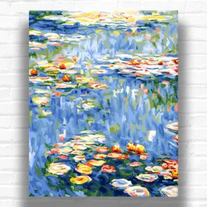 Water Lilies by Claude Monet 1907 - Paint by Numbers